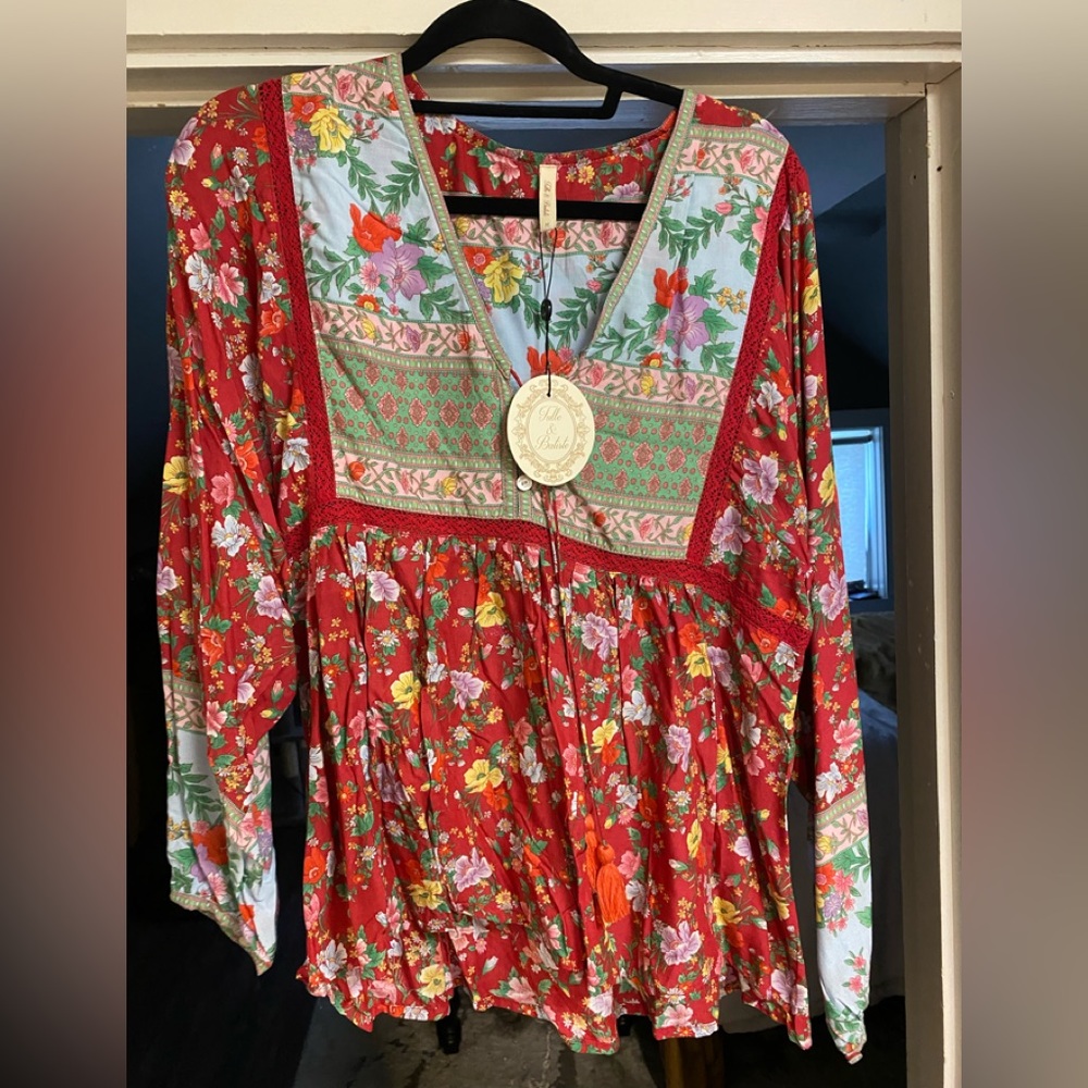 BNWT Tulle & Batiste Medium Blouse